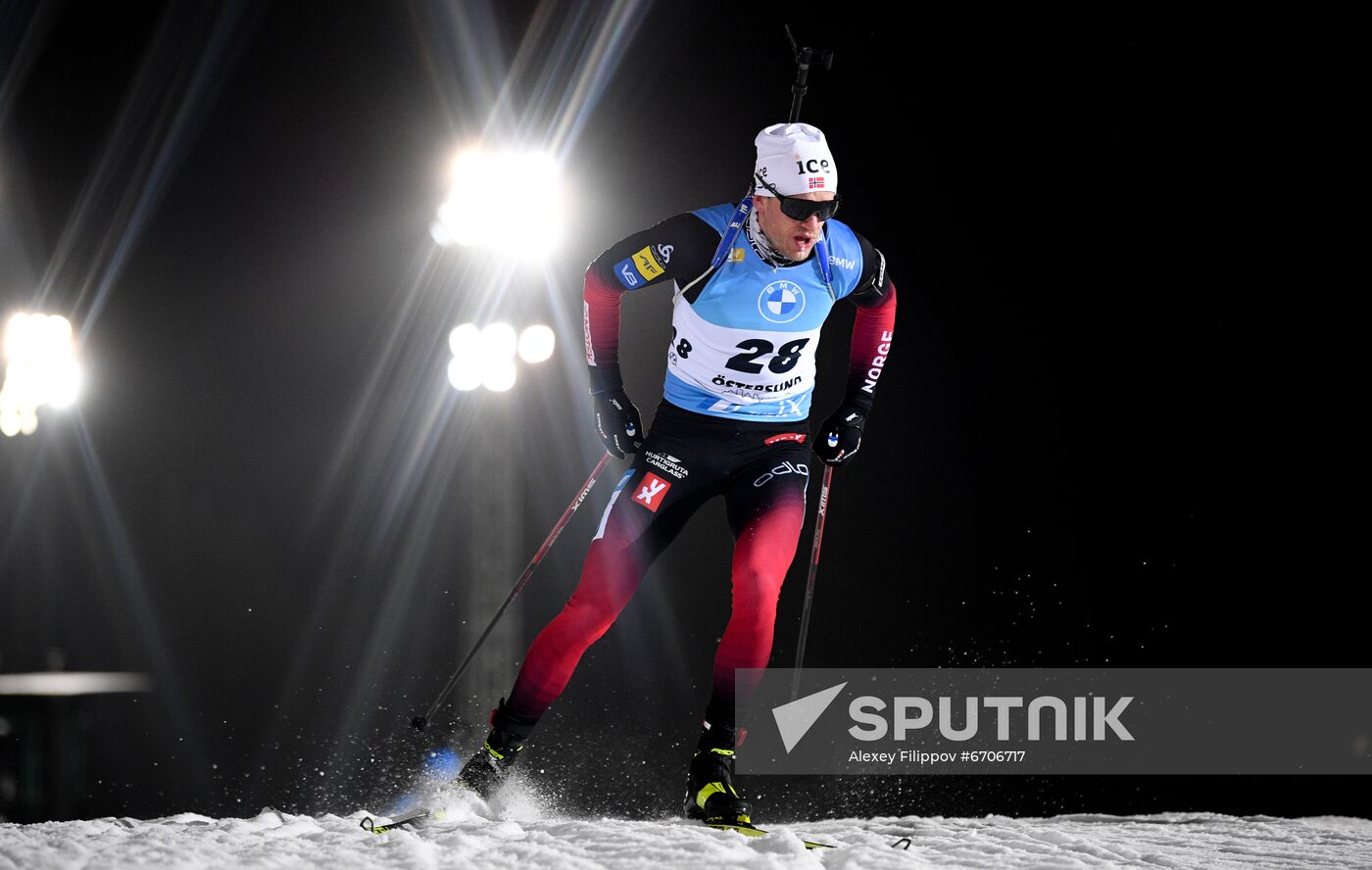 Sweden Biathlon World Cup Men