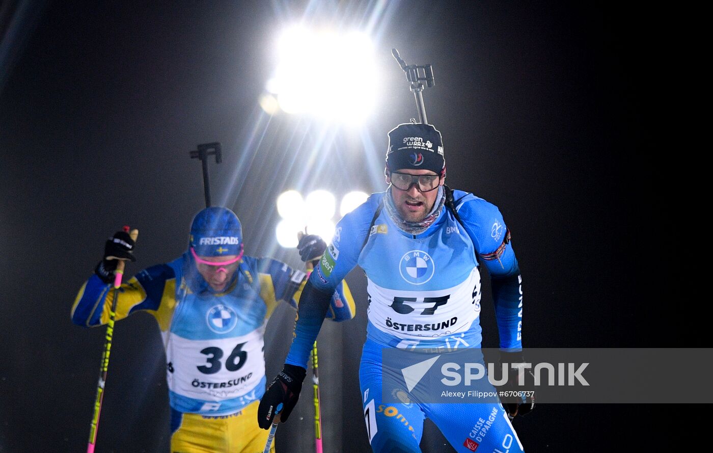 Sweden Biathlon World Cup Men