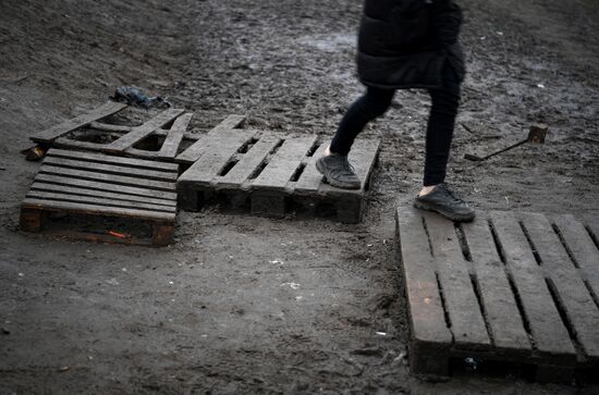 Belarus Poland Border Refugees