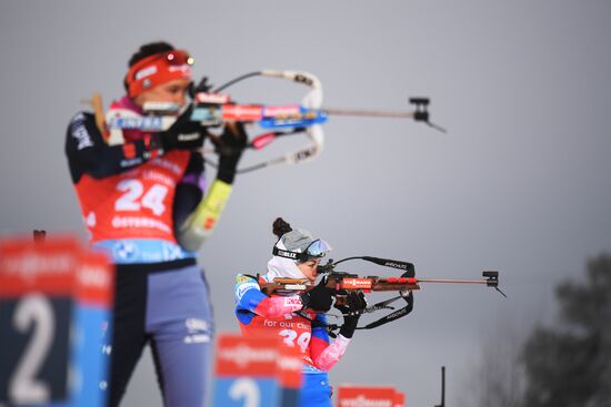 Sweden Biathlon World Cup Women