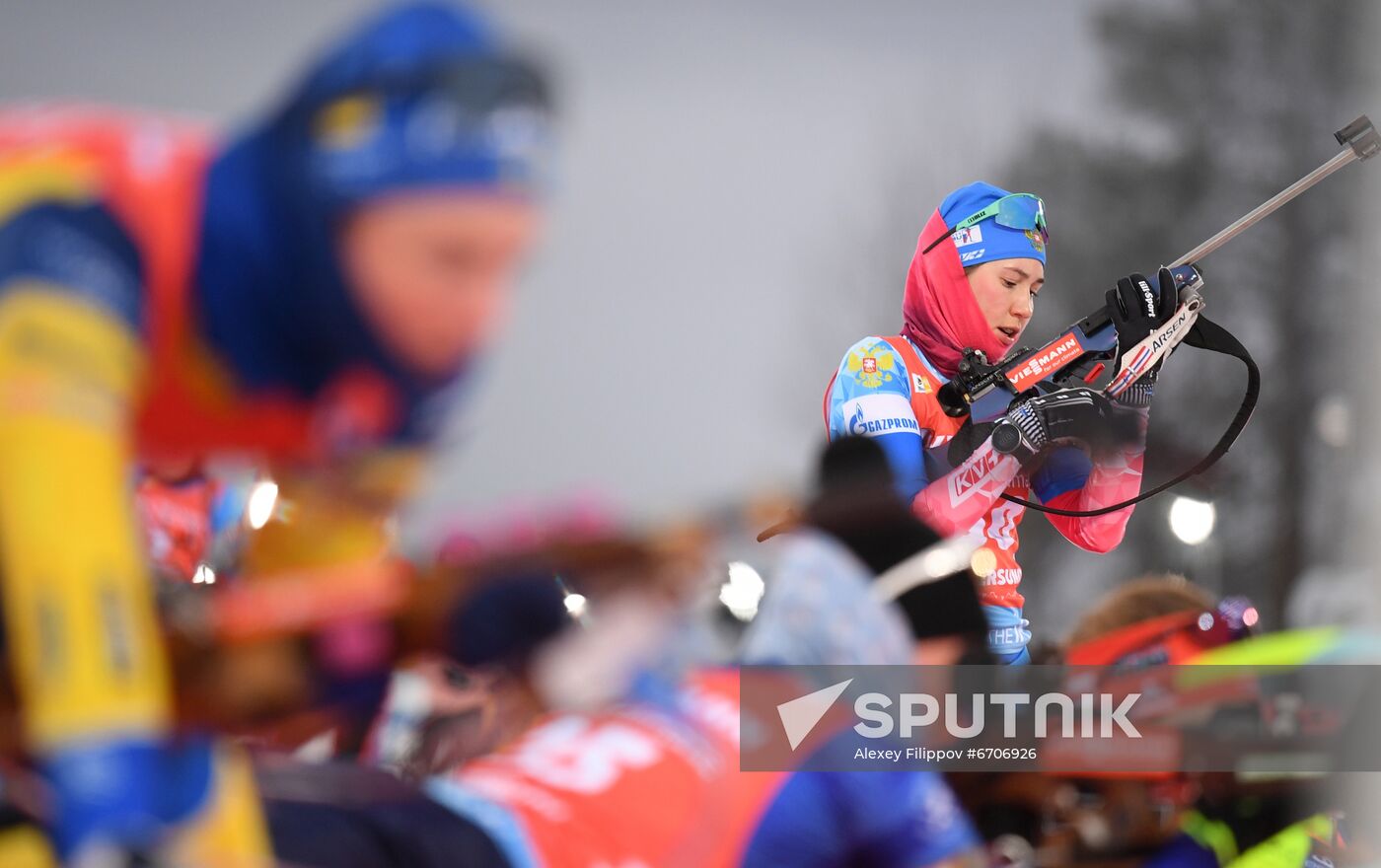 Sweden Biathlon World Cup Women