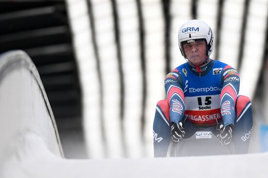 Russia Luge World Cup Men