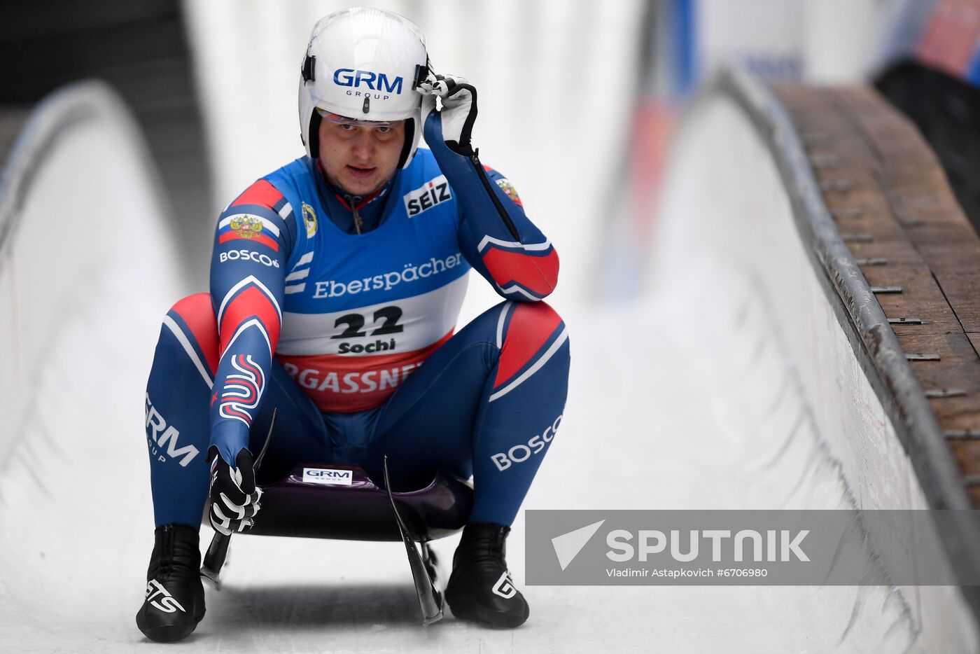 Russia Luge World Cup Men