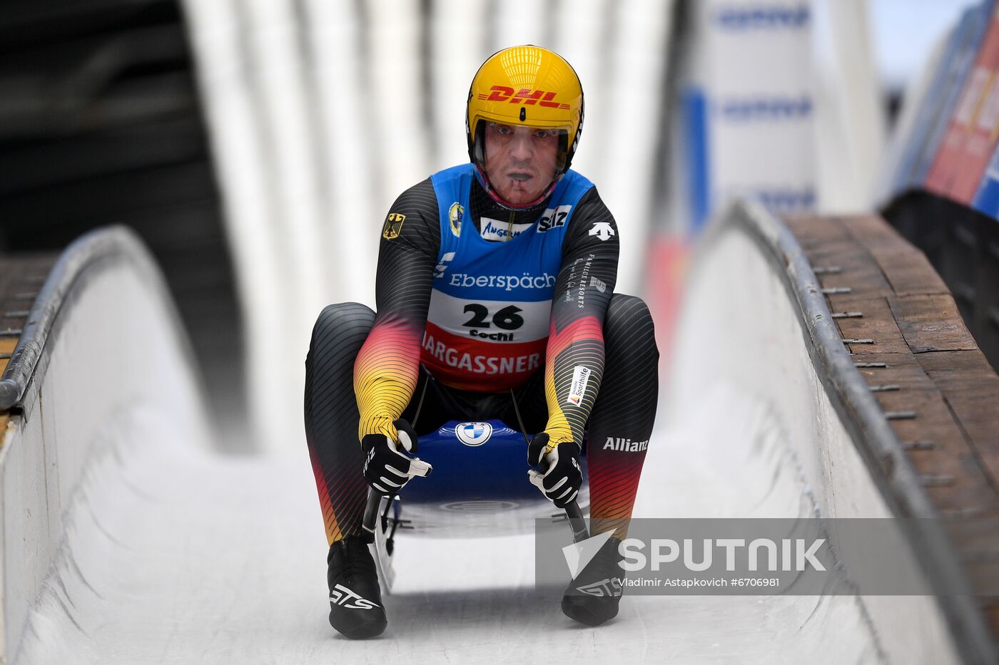 Russia Luge World Cup Men