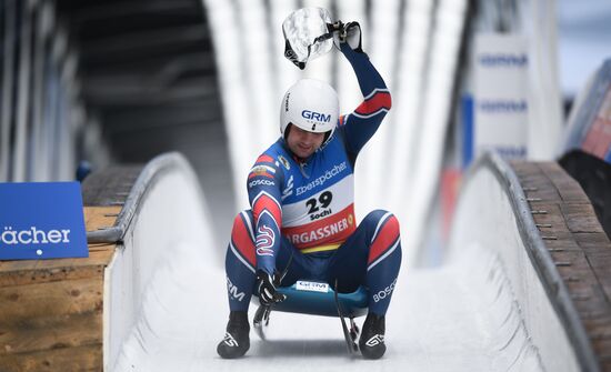 Russia Luge World Cup Men