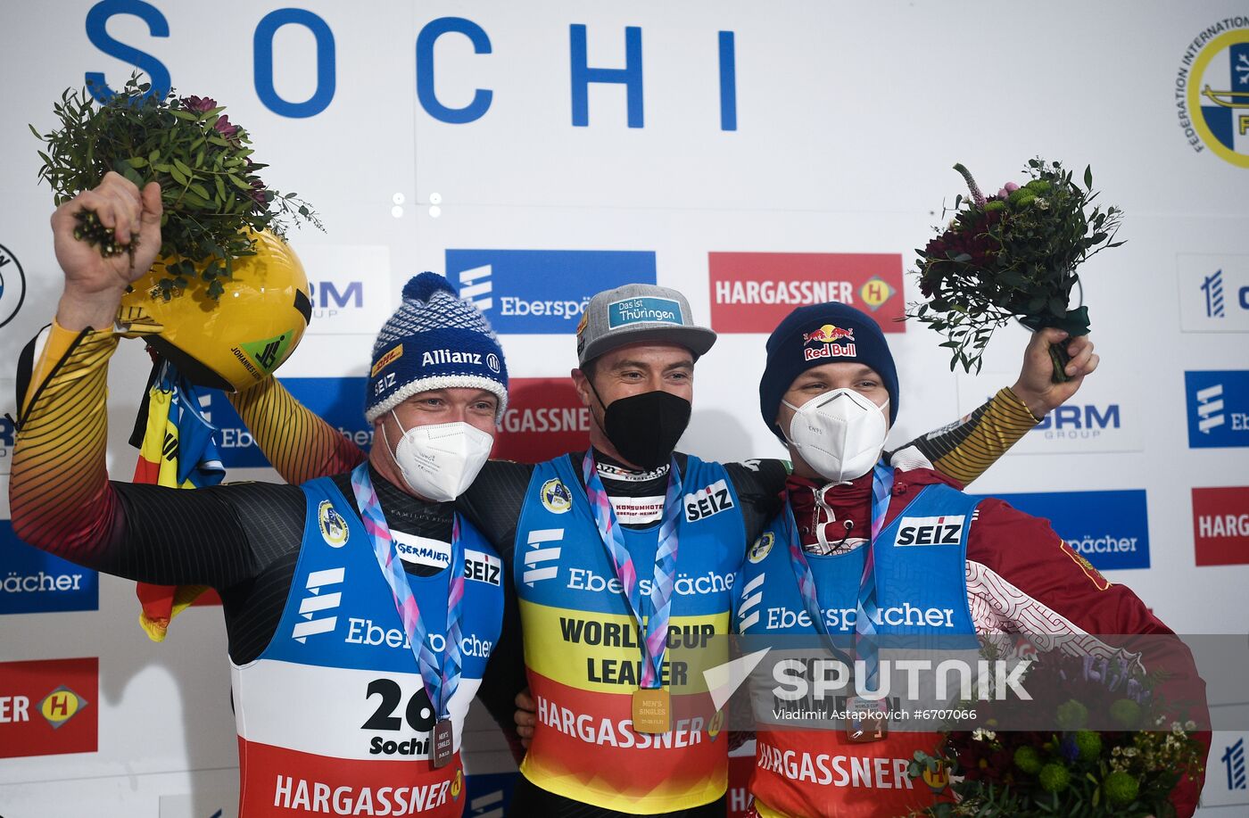 Russia Luge World Cup Men
