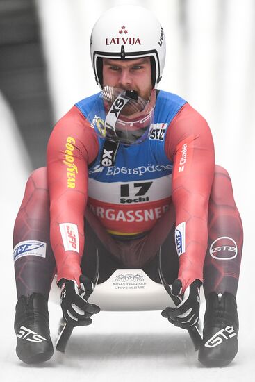 Russia Luge World Cup Men