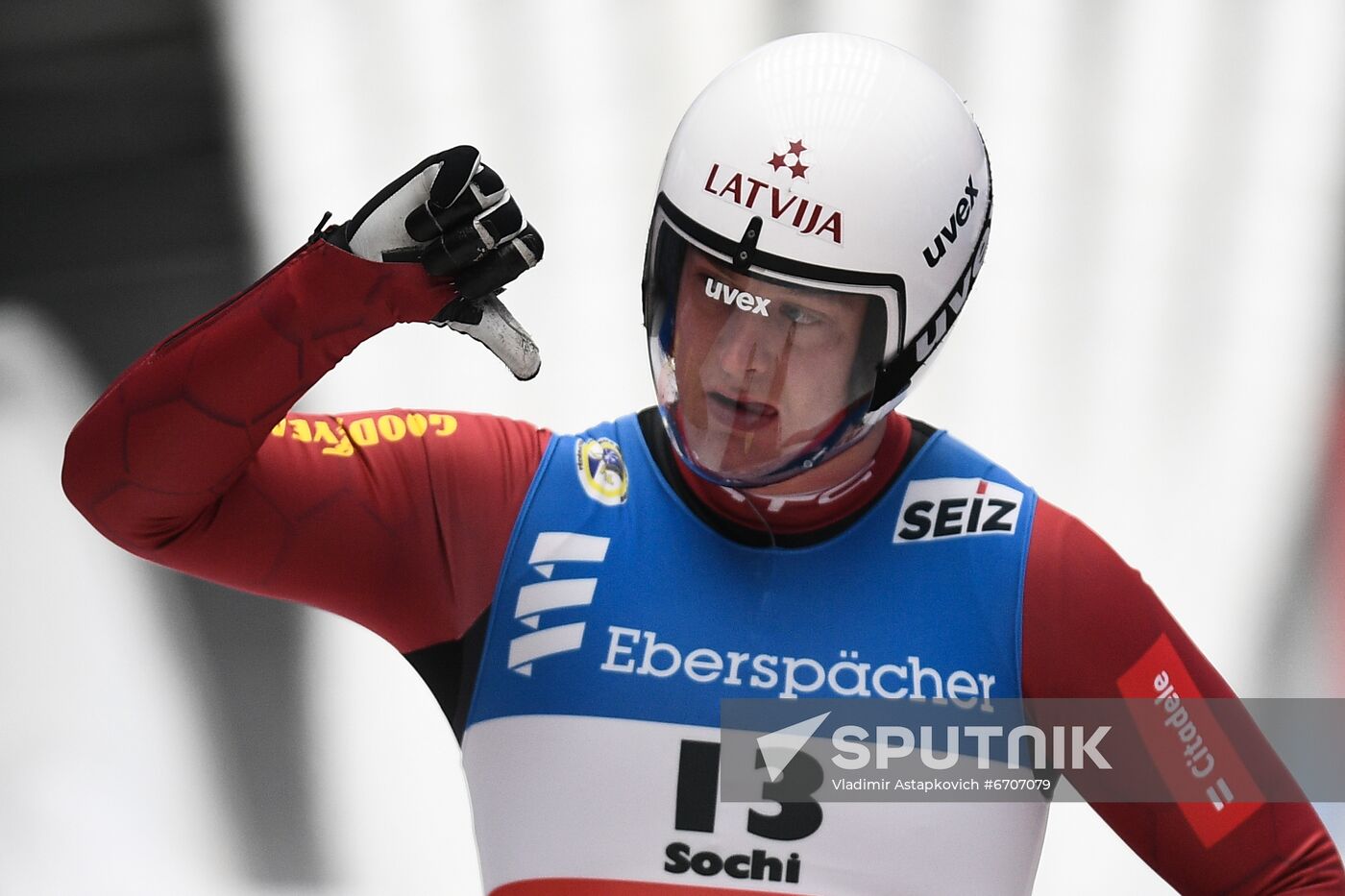 Russia Luge World Cup Men