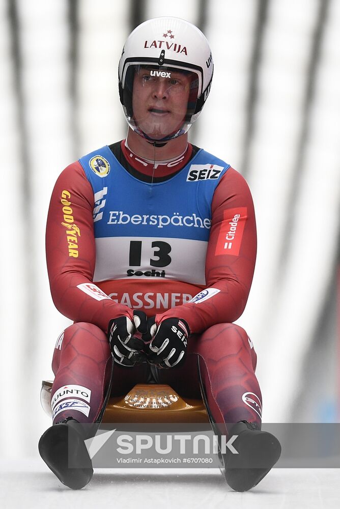 Russia Luge World Cup Men