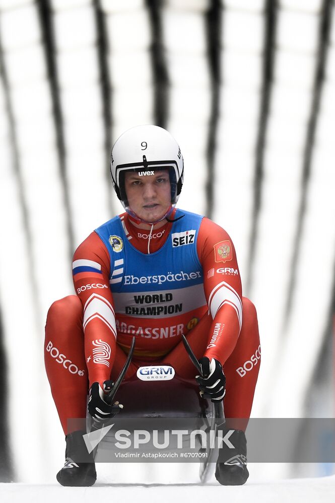 Russia Luge World Cup Men