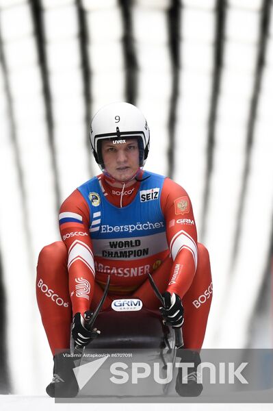 Russia Luge World Cup Men
