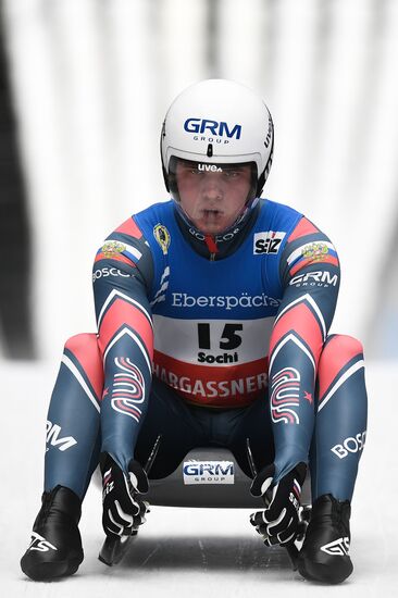 Russia Luge World Cup Men