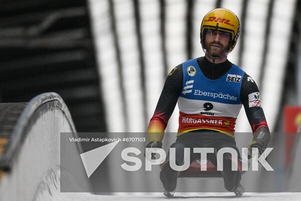 Russia Luge World Cup Men