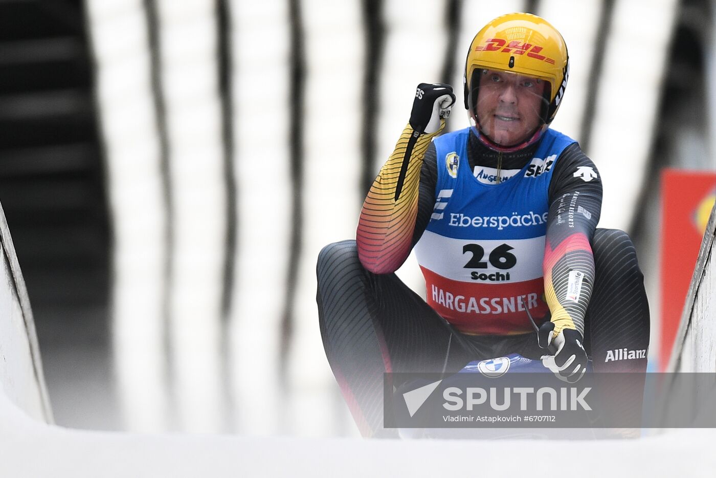 Russia Luge World Cup Men