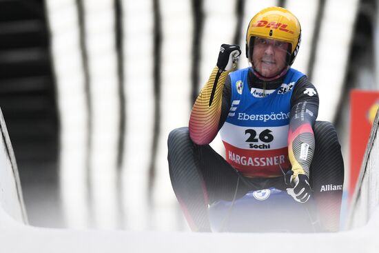 Russia Luge World Cup Men