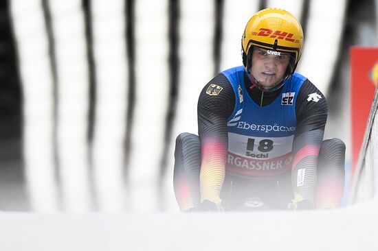 Russia Luge World Cup Men