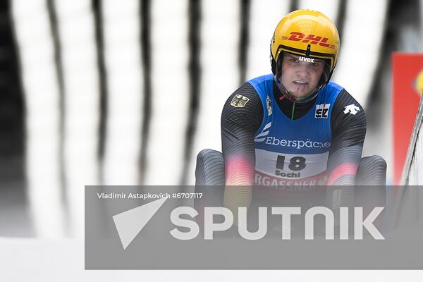 Russia Luge World Cup Men