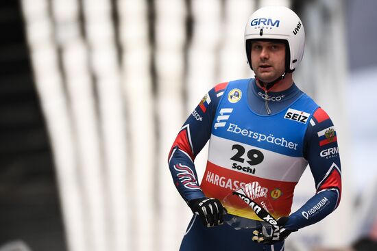 Russia Luge World Cup Men