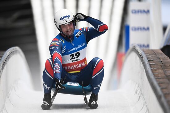 Russia Luge World Cup Men
