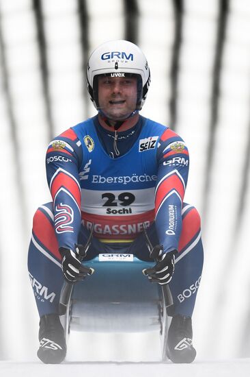 Russia Luge World Cup Men
