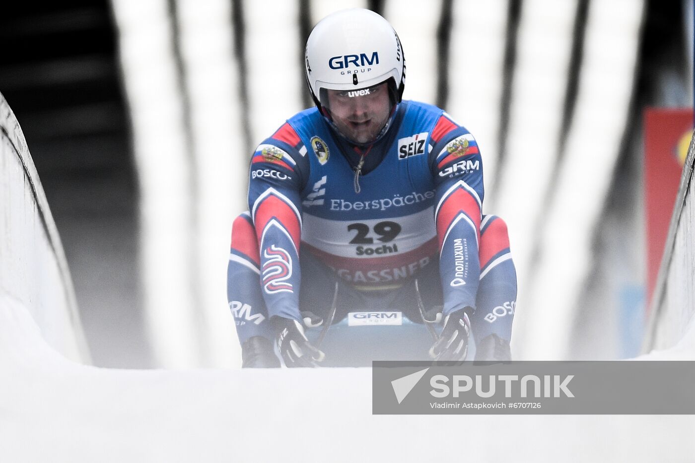 Russia Luge World Cup Men