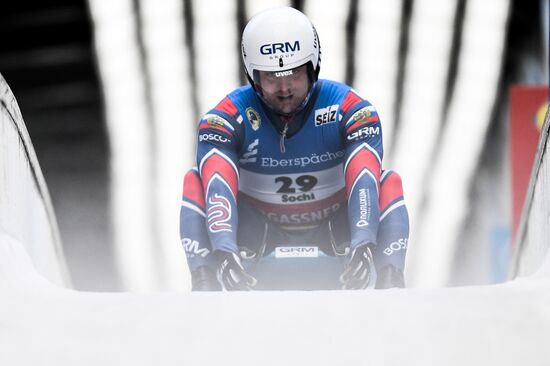 Russia Luge World Cup Men