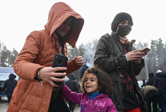 Belarus Poland Border Refugees