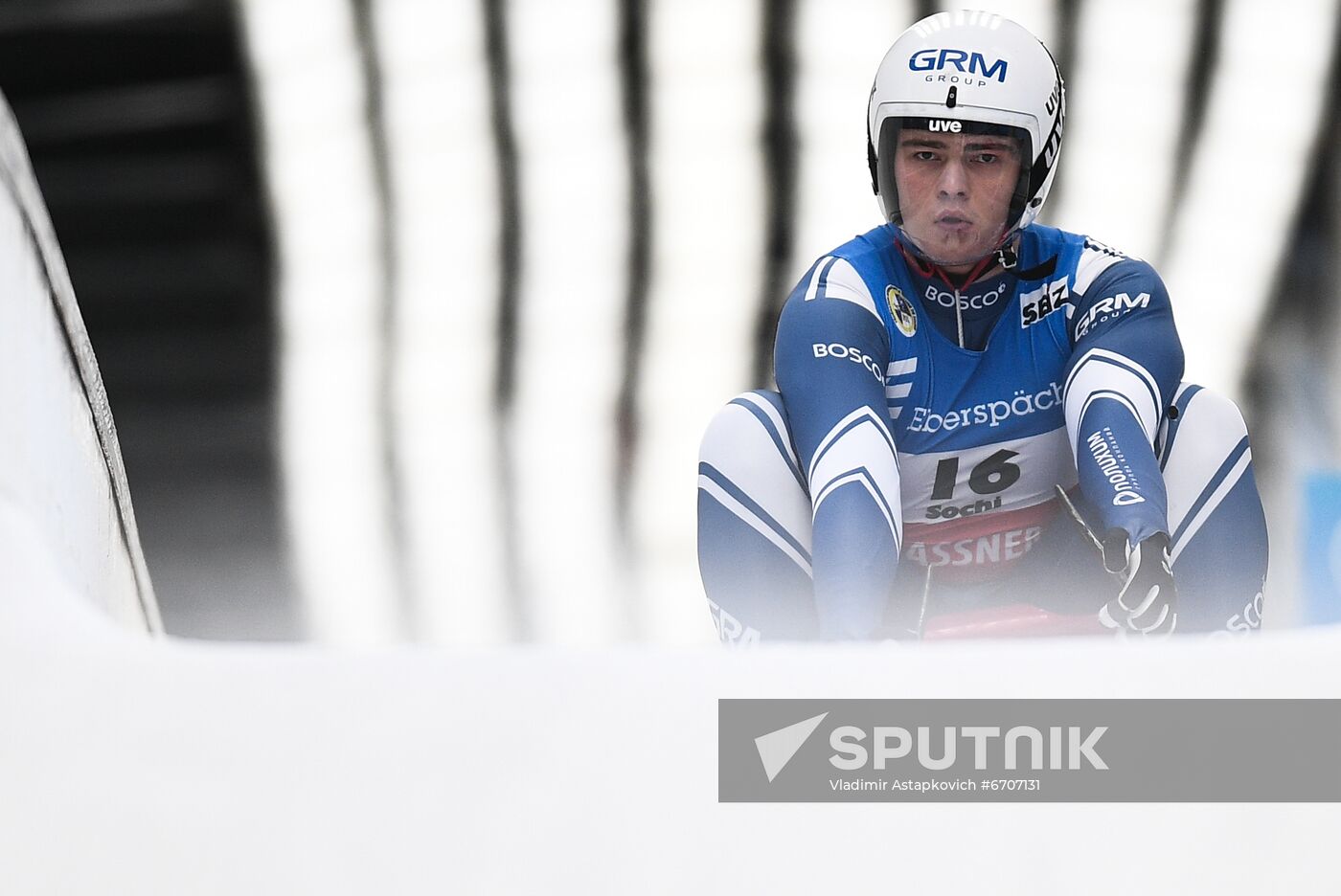 Russia Luge World Cup Men