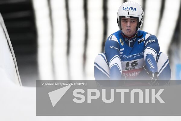 Russia Luge World Cup Men