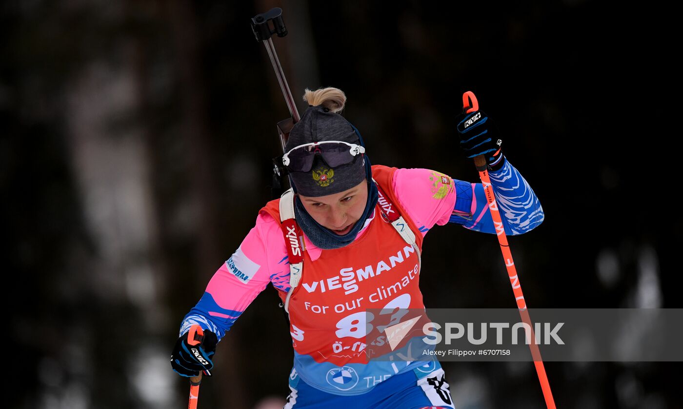 Sweden Biathlon World Cup Women