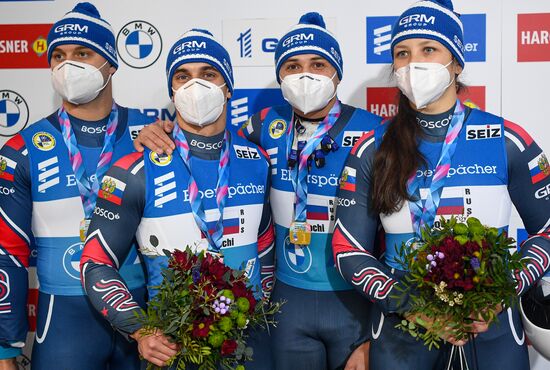 Russia Luge World Cup Team Relay