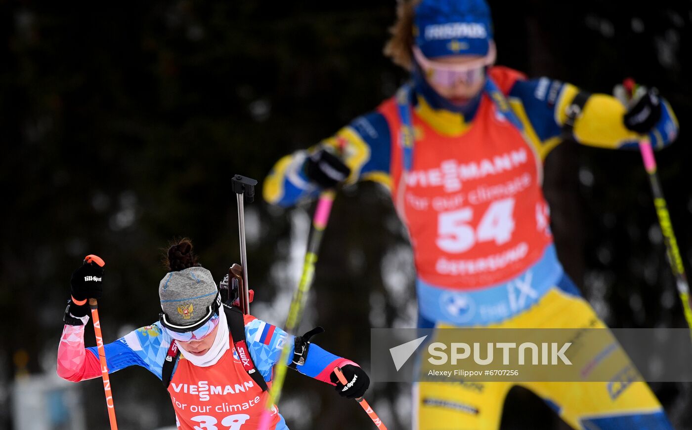 Sweden Biathlon World Cup Women