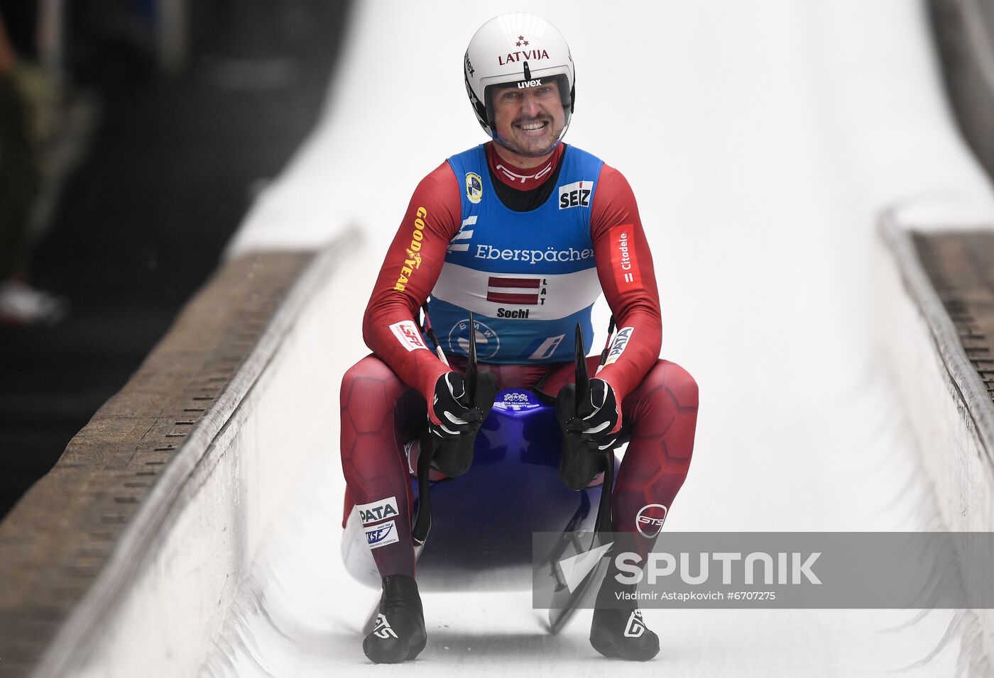 Russia Luge World Cup Team Relay