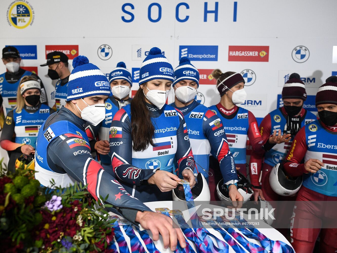 Russia Luge World Cup Team Relay