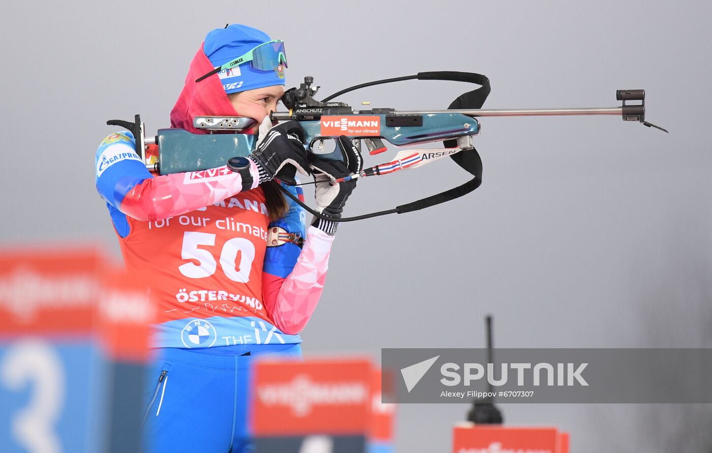 Sweden Biathlon World Cup Women