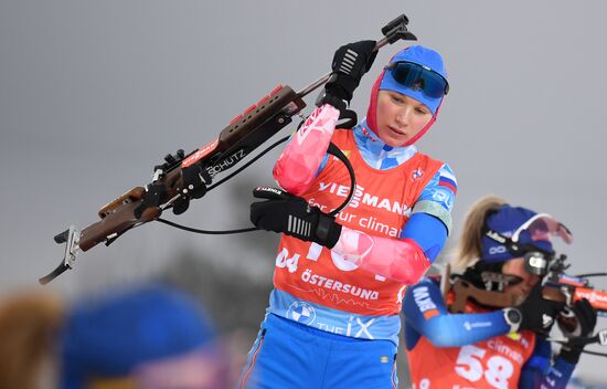 Sweden Biathlon World Cup Women