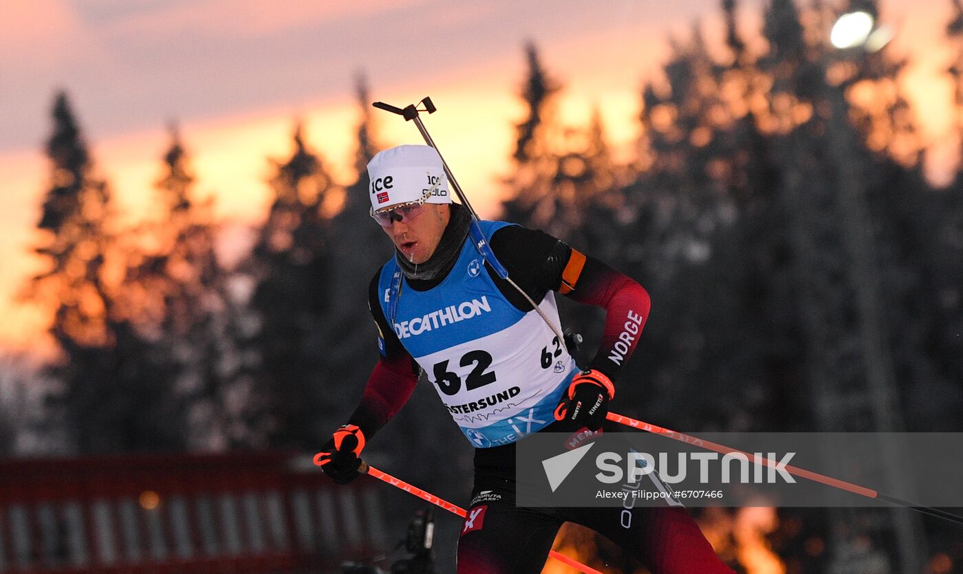 Sweden Biathlon World Cup Men