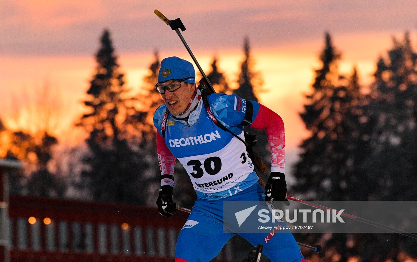 Sweden Biathlon World Cup Men