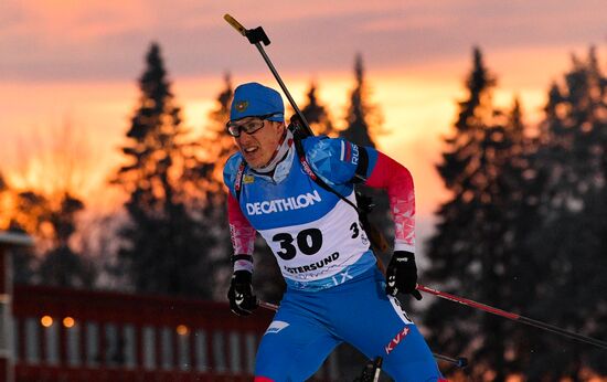 Sweden Biathlon World Cup Men