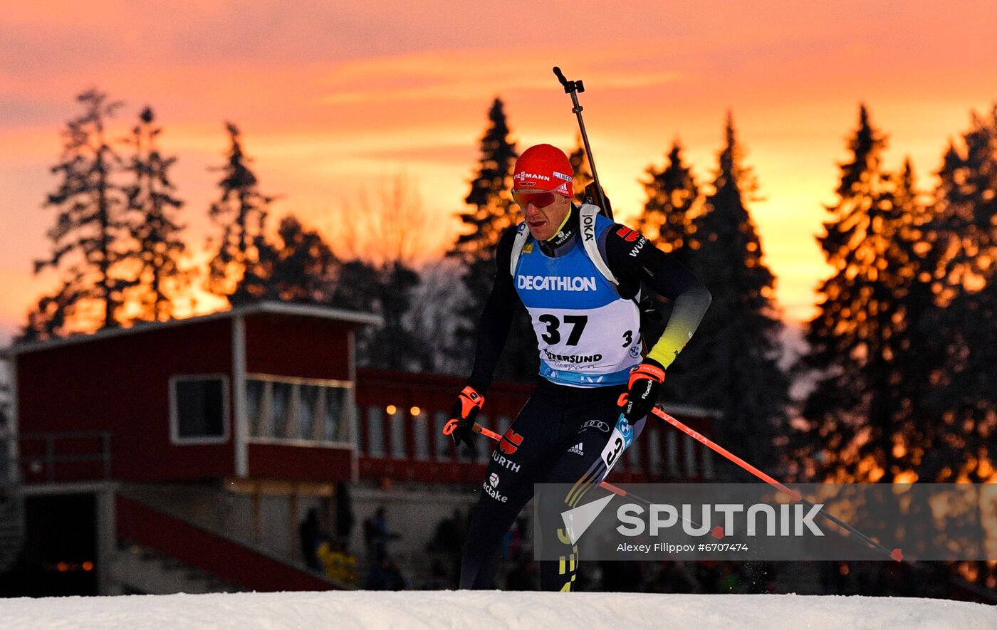 Sweden Biathlon World Cup Men