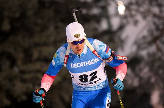 Sweden Biathlon World Cup Men