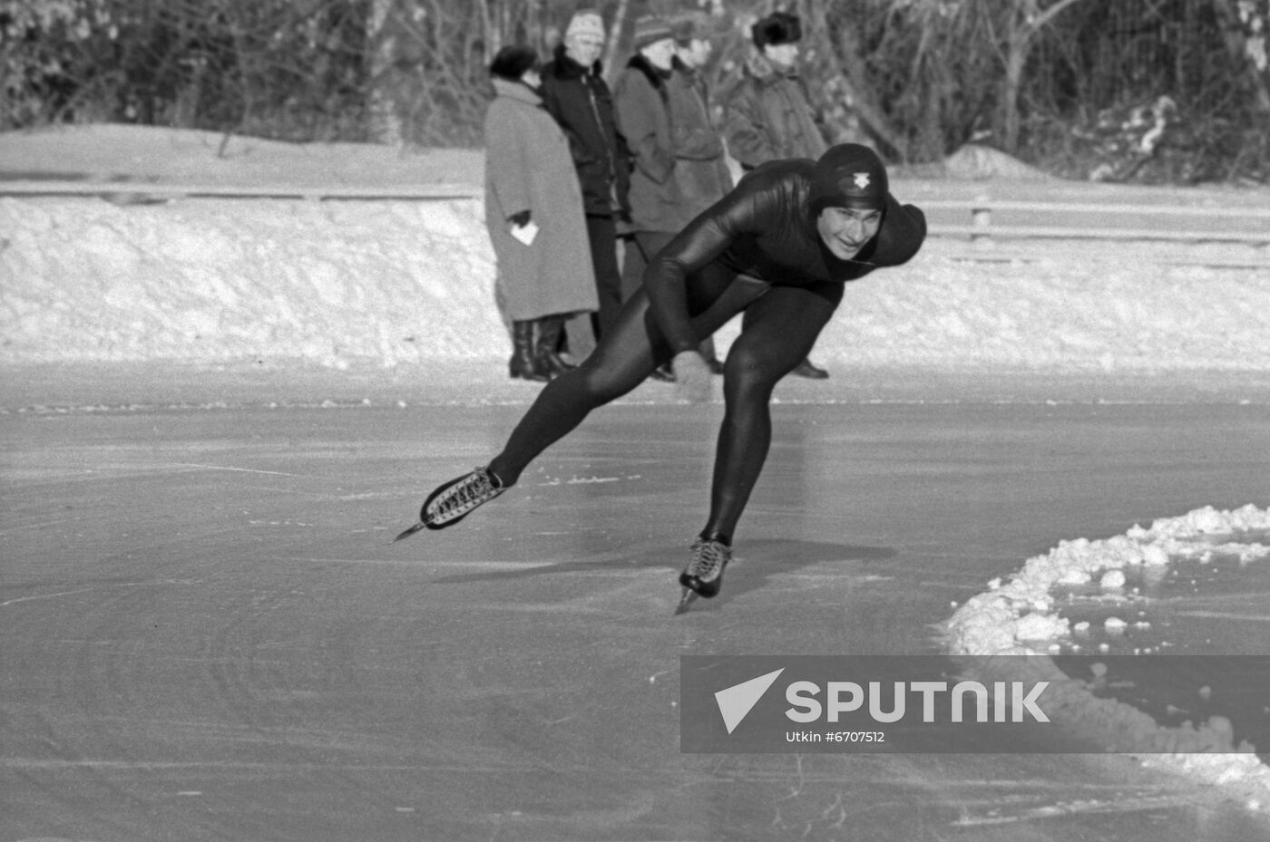 Soviet speed-skater Dmitry Bochkaryov