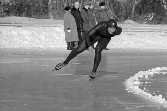 Soviet speed-skater Dmitry Bochkaryov