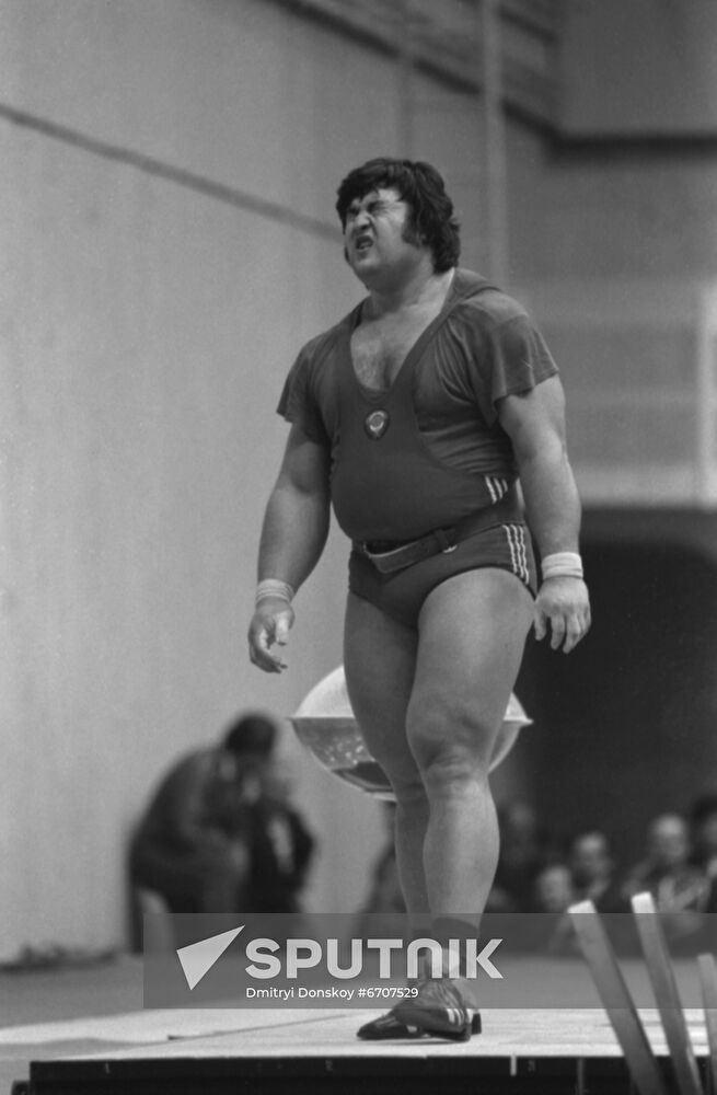 USSR Weightlifting Championship 1982