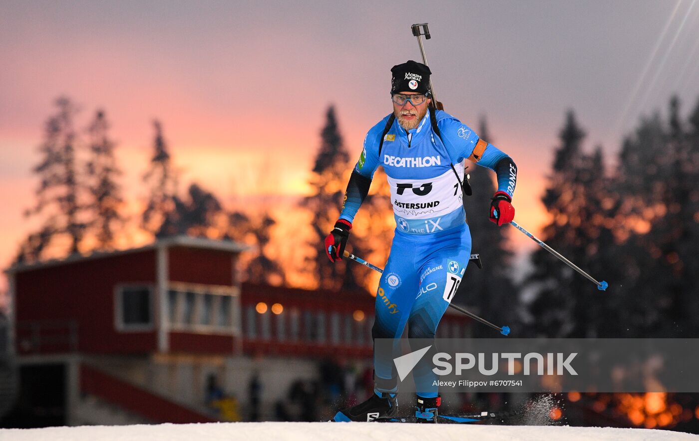 Sweden Biathlon World Cup Men