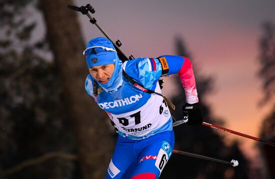 Sweden Biathlon World Cup Men