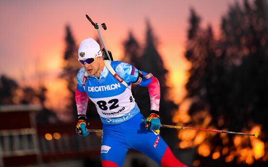 Sweden Biathlon World Cup Men