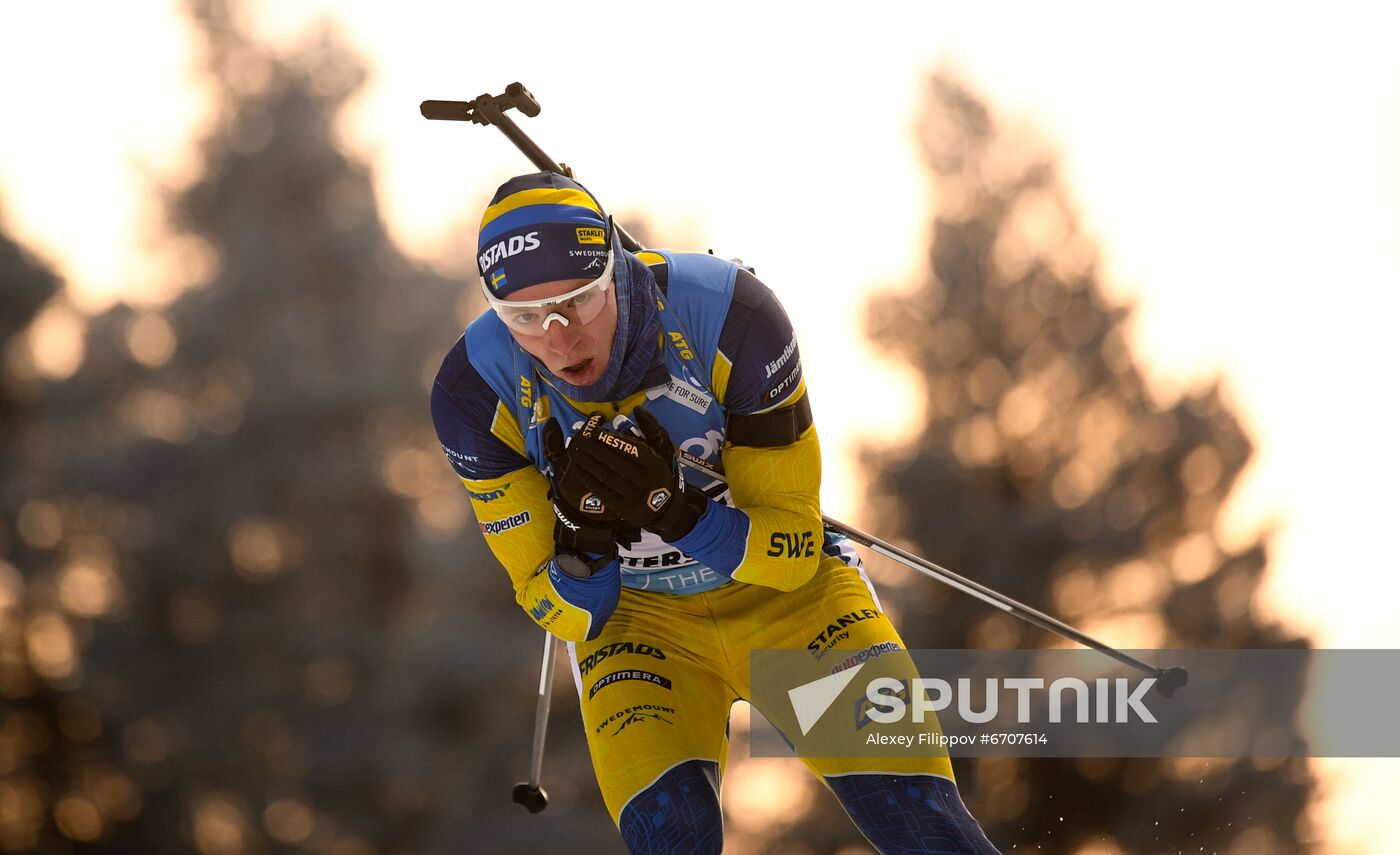 Sweden Biathlon World Cup Men