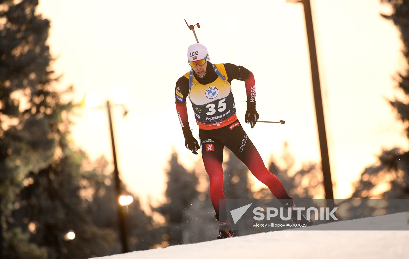 Sweden Biathlon World Cup Men