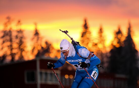 Sweden Biathlon World Cup Men